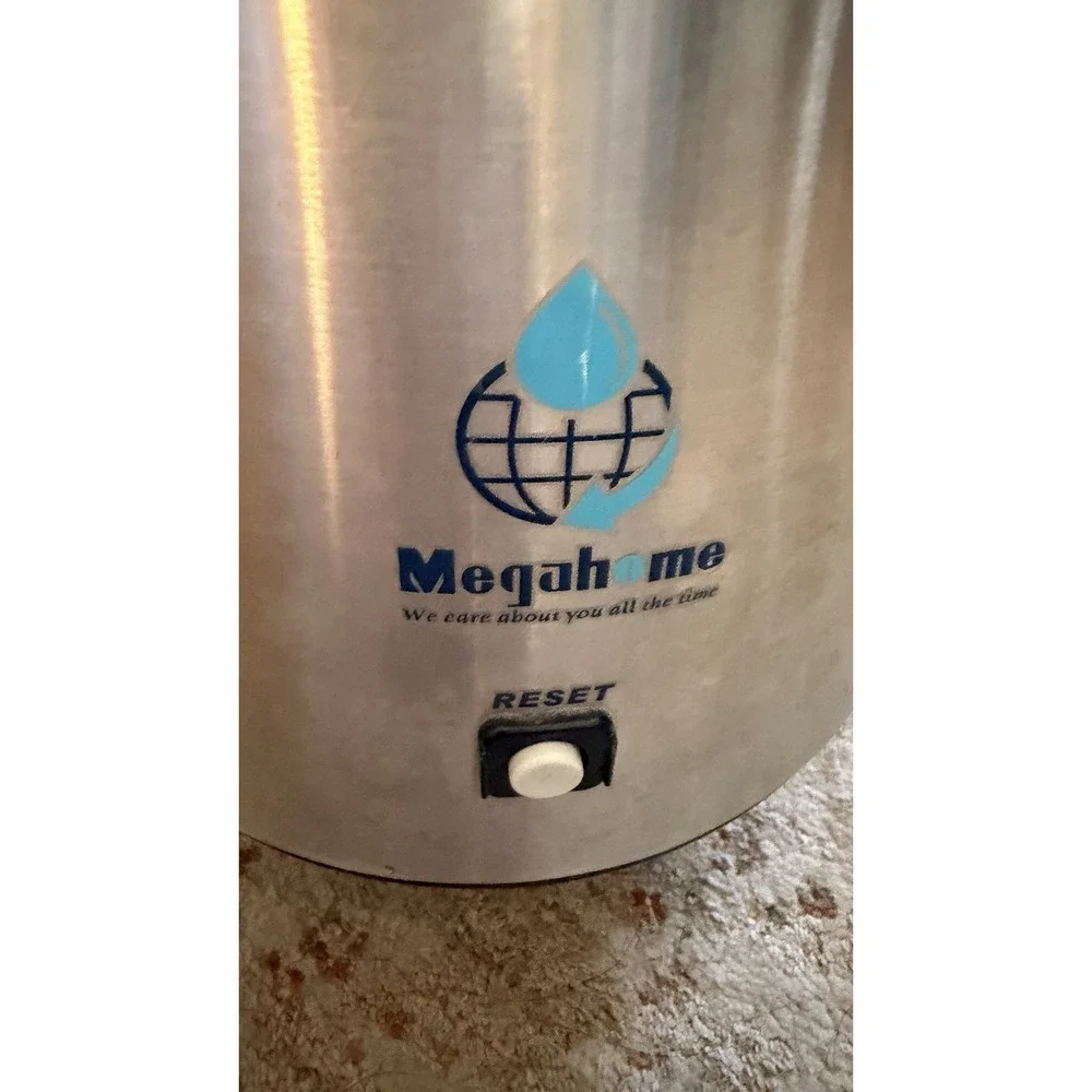MegaHome MH943S Counter Top Water Distiller Black & Stainless No Pitcher - Used
